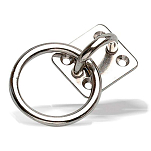 Pike n bass 249050 50 Mm Тарелка с кольцом Серебристый Silver