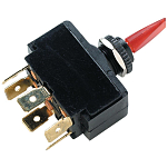 Seachoice 50-12221 Toggle Switch On/Off/On Черный  Black