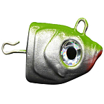 JLC JLCCAZ160VE Zanzibar Джиг-голова Золотистый  Green / Silver 160 g 