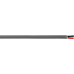 Cobra wire&cable 446-B7G10T21100FT Многожильный плоский луженый медный кабель 10/2 30.5 m Grey / Red / Black