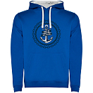 Купить Kruskis SU1067010501C061 Толстовка с капюшоном Old Sailor Two-Colour Голубой Royal Blue / White S 7ft.ru в интернет магазине Семь Футов