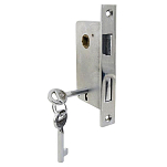 Olcese ricci 5050039 Дверной замок скрытого монтажа Серебристый Silver 83 x 46 mm 