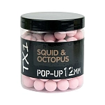 Shimano fishing TX1SOPU1250 TX1 Кальмары и осьминоги всплывающие окна 50g Washed Out Pink 12 mm