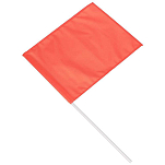 Seachoice 50-78343 Виниловый флаг для водных лыж Красный Orange 60.9 cm 