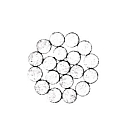 Купить Трос Marine Quality 8019-5118 Ø8мм 5380кг 19-прядный из нержавеющей стали AISI316 7ft.ru в интернет магазине Семь Футов