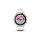Купить Garmin 000692 Fenix 5S Plus Sapphire Часы  White / Pink 7ft.ru в интернет магазине Семь Футов