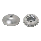 Купить Tecnoseal 2626622A Алюминиевый оживальный анод  Silver 45 x 20 mm  7ft.ru в интернет магазине Семь Футов