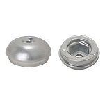Tecnoseal 2626622A Алюминиевый оживальный анод  Silver 45 x 20 mm 