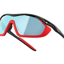 Спортивные очки с диоптриями 720armour Analog Pro / Matte Dark Grey / Matte Carmine Gasket / Smoke Full Blue White Lens, rx-234/b355g-10