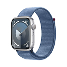 Купить Apple MR9F3QL/A Watch Series 9 GPS Loop 45 mm Голубой  Silver / Winter Blue 7ft.ru в интернет магазине Семь Футов