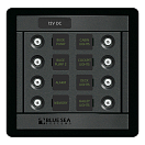 Купить Панель выключателей Blue Sea 360 Panel System 1450 12/24В 90А 8 автоматов 124x120мм 7ft.ru в интернет магазине Семь Футов