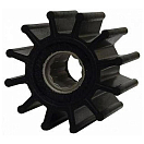Купить Крыльчатка/импеллер со шлицами аналог CEF 500124 Ø57x48,2мм посадочное Ø14,29/16мм 12 лопастей 26 профиль из чёрного неопрена, Osculati 16.185.23 7ft.ru в интернет магазине Семь Футов