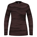 Купить Odlo 112241-30912-s Базовый слой с длинным рукавом Merino Ridgelines Fudge / Black 30x25x2 7ft.ru в интернет магазине Семь Футов