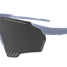 Спортивные очки с диоптриями HILX Gladiator (L) / Shiny Crystal Milky Light Grey / Black Mirror Lens, rx-562/hgd04904-gd4bk4