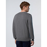 North sails 699773-0928-XXL Свитер 12Gg Серый  Medium Grey Melange 2XL
