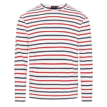 Sea ranch 11-7-305-1015-4XL Футболка с длинным рукавом Grenaa Многоцветный Pearl / Sr Navy / Sr Red 4XL
