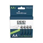 Mediarange MRBAT161 Перезаряжаемая батарея AA Green / White