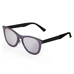 Ocean sunglasses 24.20 Солнцезащитные очки Florencia Silver Mirror Transparent Black / Black Temple/CAT2