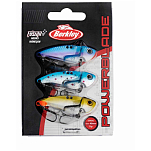 Berkley 1550665 Силовой клинок Lipless Crankbait 49 мм 11 г 3 Пакет Многоцветный Multicolour