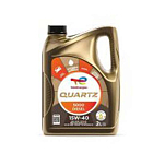 Total TOT213795 Quartz 5000 15W40 2L 4 Инсульт Дизель Двигатели масло  Green