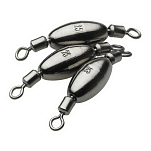 Kinetic F621-007-096 Weighted Вертлюги 2 единицы Черный Black 15 g 