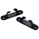 Seachoice 50-31601 Bow Chock Черные нейлоновые швартовые бутсы Черный Black