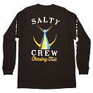 Купить Salty crew 20135036-BLK-L Футболка с длинным рукавом Tailed Коричневый Black L 7ft.ru в интернет магазине Семь Футов