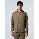 Купить North sails 664368-0421-XS Рубашка с длинным рукавом 664368 Коричневый Deep Green XS 7ft.ru в интернет магазине Семь Футов