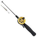 Kinetic C810-101-043 Ambush Perch 1 Ice Комбинация джиггинга Черный Black / Orange 0.40 m 
