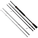 Купить SPRO 002158-00245-00000-00 SPX Traveller Travel Спиннинговая Удочка Черный Black 2.40 m  7ft.ru в интернет магазине Семь Футов