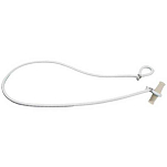 Euromarine 007503 80 cm Веревка рычага из самшита 3 единицы Clear 6 mm