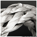 Uncovered Oblix braid grey 5 mm