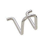 Viadana 7878732 Проводная передняя направляющая Silver