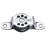 Harken 233 Micro Cheek Block Серебристый  Silver / Black