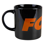 Fox international CCW022 Logo Ceramic Кружка Золотистый Black / Orange