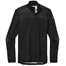 Купить Smartwool SW0162609601.XL Базовый слой с длинным рукавом Intraknit 200 Черный Black / White XL 7ft.ru в интернет магазине Семь Футов