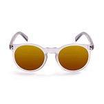 Ocean sunglasses 55012.6 Деревянные поляризованные солнцезащитные очки Lizard White Transparent / Red