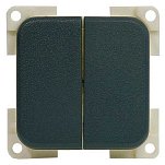 Cbe 3939421 ON/OFF 12/24V Двойной однополярный переключатель Золотистый Black