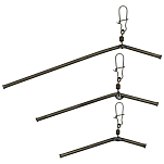 Colmic GMP020070 Защита от спутывания Metal Pipe Black 70 mm