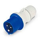 Купить Plastimo 422192 IP44 16A 220V Однофазная прямая вилка Blue / White 7ft.ru в интернет магазине Семь Футов