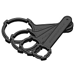 Trudesign 1804067 Ключ шарового клапана Серебристый Black 2´´