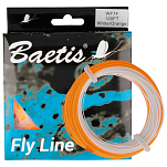 Baetis BALLF Lake Плавающая леска нахлыстом Оранжевый White / Orange
