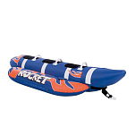 Talamex 95650346 Funtube Rocket Буксируемый Многоцветный Blue / Orange 3 Places 