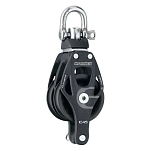 Harken 6239 Becket 45 mm Element Double Swivel Блокировать Black / Silver