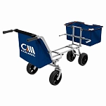 Colmic pa3000 Карповая рыболовная тележка Grey / Blue 90x60x35