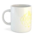 Kruskis 42611C393 Кружка Camping Crew 325ml  White