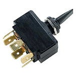 Seachoice 50-12031 Toggle Switch 2 Terminal Черный  Black