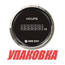 Счетчик моточасов цифровой 0-99999, 9 ч., черный циферблат, нержавеющий ободок, д. 52 мм, Marine Rocket (упаковка из 20 шт.) HMD0003BSMR_pkg_20