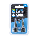 Грузило для фидерной ловли Preston innovations ICS In-Line Match Cube P0040025 30г