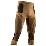 X-BIONIC RA-WP49W19M-S001-XL 3/4-дюймовые базовые штаны Radiactor 4.0 Коричневый Gold / Black XL